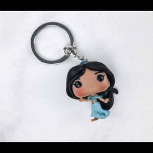 ISO jasmine keychain